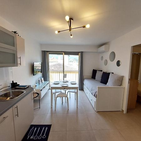 T2 Au Calme, Proche Des Plages, Climatise Et Parking Prive Cagnes-sur-Mer Eksteriør billede